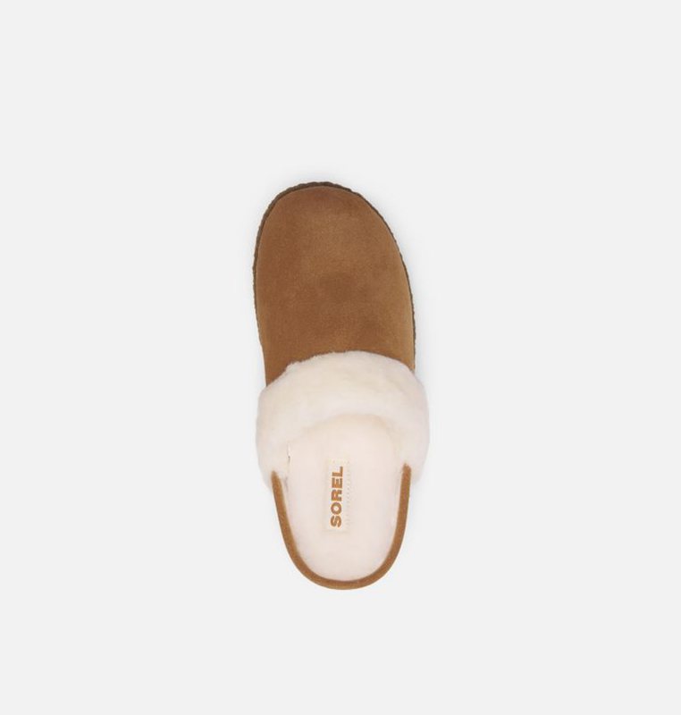 Womens Slippers Brown/Beige - Sorel Nakiska™ II - 376581-TDC